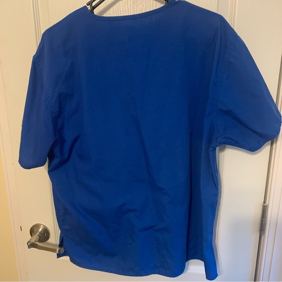 Sanibel Works Blue Mens Scrub Set Top Size M Pant Size M - Picture 2 of 4